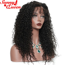 8A Lace Front Human Hair Wigs 250% Density Glueless Malaysian Curly Lace Wig 12-24  Full Lace Human Hair Wigs For Black Women