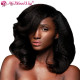 150 Density Italian Yaki U Part None Lace Wigs High Density Soft Virgin Remy Brazilian Glueless U Part Human Hair Wig