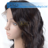 KBL Middled &Free Part Brazilian Half Lace Front Wigs Short 14-26 150%-180% Cheap Remy Virgin Brazilian Human Hair Full Lace Wig