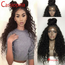 100 Unprocessed Virgin Brazilian Loose Wave Wig With Baby Hair Best Brazilian Glueless Full Lace Human Hair Wigs For Black Women