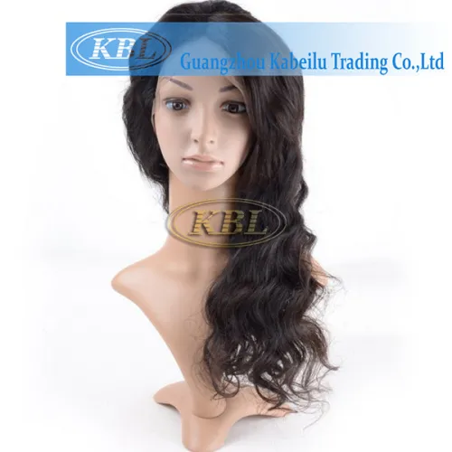 KBL Middled &Free Part Brazilian Half Lace Front Wigs Short 14-26 150%-180% Cheap Remy Virgin Brazilian Human Hair Full Lace Wig