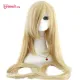 L-email wig 60inch 150cm Long Straight Beige Blonde Synthetic Hair Tangled Rapunzel Perucas Cosplay Wig