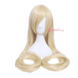 L-email wig 60inch 150cm Long Straight Beige Blonde Synthetic Hair Tangled Rapunzel Perucas Cosplay Wig