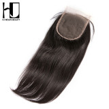 5A Raw Indian Virgin Human Hair Wigs Straight 3 Bundles With A Lace Closure Best Match Mixed Length Available