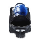 Karlito Fur Mohawk Backpack, Black