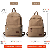2017 Men Male Canvas Backpack College Student School Backpack Bags for Teenagers Vintage Mochila Casual Rucksack Travel Daypack