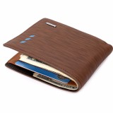 Guapabien 2016 men short wallets leather men business money purses vintage credit card photo holder male bifold clutch wallet