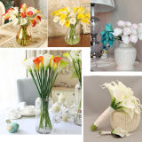 12pcs/Pack Calla Lily Real Touch Multi Colors Decorative Flower Artificial Flower Wedding Party Event Decorations Flower