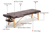 Professional Portable Spa Massage Tables Foldable with Carring Bag Salon Furniture Wooden Folding Bed Beauty Massage Table
