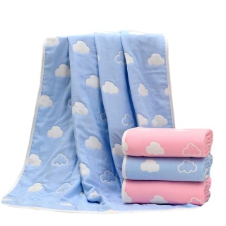 Baby Thick Blanket Quality Newborn 6 Layers Bedding Autum Winter Baby Breathable Muslin Blankets Large Soft Swaddle No Pilling
