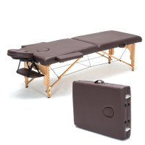 Professional Portable Spa Massage Tables Foldable with Carring Bag Salon Furniture Wooden Folding Bed Beauty Massage Table