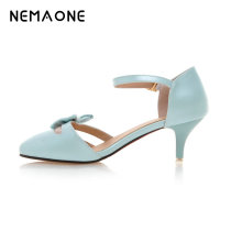NEMAONE Hot 2017 Spring Autumn Women Pumps Sexy Silver High Heels Shoes Fashion Pointed Toe Wedding Shoes Party Women Shoes