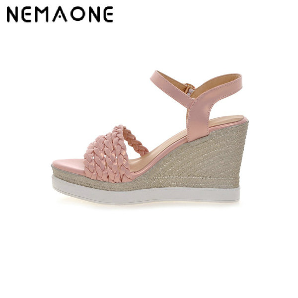 NEMAONE 2017 women wedges sandals women's platform sandals fashion summer shoes women casual shoes free shipping Female