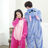 2016 Winter Pajama sets Women pijama unicornio Panda stitch unicornio onesies for adults Animal Pajamas Cartoon Cosplay pyjama