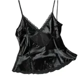 2016 summer style pajamas sets Women Female Sleep set Women's Deep V-neck Sexy Spaghetti Strap Shorts Sleepwear silk homewear