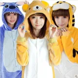 Wholesale Animal Stitch Unicorn Panda Bear Koala Pikachu Onesie Adult Unisex Cosplay Costume Pajamas Sleepwear For Men Women