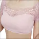 2016 Newest Hot Sale Women's Tanks Sexy Lace Bandeau Tank Top Padded Bra Tops Bra Prevent Exposed Vest Bustier Crop Top -C