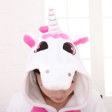 New Flannel Unicorn Pijama Cartoon Cosplay Adult Unisex Homewear Onesies for adults animal Pajamas Women pajama unicornio