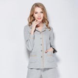 100% Cotton Princess Women's Winter Sleepwear Pajamas Set Home Coth Brand Warm Elegant Female Pyjamas camisolas de dormir