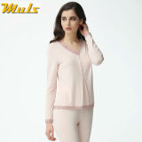 Pyjamas Women Knitted Modal Homedress Spring Sexy Lace Women Pajama Sets Light Blue Pink Size M L XL 2XL 1627