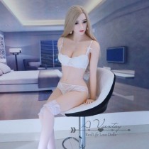 Xiuyan 158cm 5.18ft Silicone Sex Angel Doll with Metal Skeleton Natural Skin 3 Entries Lifelike Sex Toy