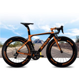 SAVA 700C Road Bike T800 Carbon Fiber Frame / 88MM Wheelset / Seatpost / Fork Cycling Bicycle 22 Speed SHIMANO 6800 Group Set
