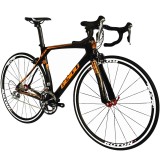 BEIOU Carbon Road Bike 700C S h i m a n o 105 5800 11S Racing Bicycle 500mm 520mm 540mm 560mm Ultra-light 18.3lbs CB013A3