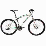 BEIOU Carbon XC Mountain Bike 26-Inch Complete Bicycle MTB 27 Speed S H I M A N O 370 Toray T700 Fiber Glossy Colorful CB004