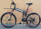 26 inch aluminium folding bike frame mountain bicycle 21 speed disc brakes tall man MTB bike 4 color choose
