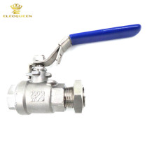 Stainless Ball Valve - 1/2 NPT Full Port ball value & lock Nut O-Ring Groove & Pipe Fittings