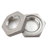 2pcs/lot 1/2  Stainless Steel Lock Nut homebrew hardware beer brew pipe Fittings