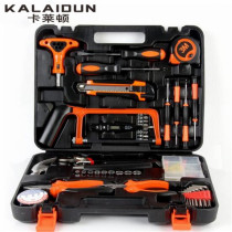KALAIDUN 82pcs tool combination Multi - functional maintenance tools wrench hardware hand tools set box suite Back to product details