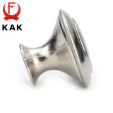 20PCS KAK Cabinet Handle Stainless Steel Circle Round Handles Drawer Furniture Wardrobe Knobs Pull Handle Furniture Hardware