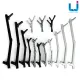 1pcs Creative European simple Kitchen cabinets Tree Branch Handles Door Knobs Bedroom Closet Drawer Pulls Shabby Hardware