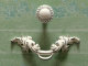 2.5  pull handles Shabby Chic Dresser / Drawer Knob White Silver Rustic Kitchen Cabinet Handle Door Handle furniture hardware