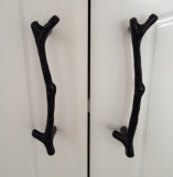 1pcs Creative European simple Kitchen cabinets Tree Branch Handles Door Knobs Bedroom Closet Drawer Pulls Shabby Hardware
