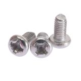 50pcs M3 x6mm Steel Head Screws Bolts Nuts Hex Socket Head Cap Screw Bolts Self-Tapping Screws Fasteners Repair Hardware Tools