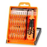 JAKEMY JM-8100 32 in 1 Mobile Phone Repair Tools Kit Multipurpose Precision Hardware Screwdriver Hand Tools Set for iPhone PC