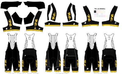 CHAMPION SYSTEM 破風電影產品-吊帶褲-加大碼 / CHAMPION SYSTEM TO THE FARE BIB SHORT-XL