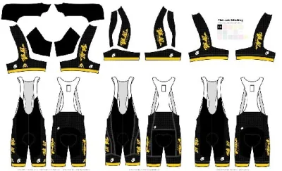 CHAMPION SYSTEM 破風電影產品-吊帶褲-加大碼 / CHAMPION SYSTEM TO THE FARE BIB SHORT-XL