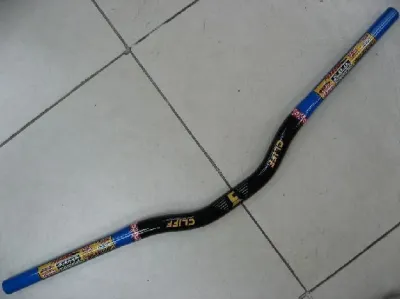 CLIFF F-16 25.4 曲車頭~黑藍色 / CLIFF F-16 25.4 HANDLEBAR~BLACK/BLUE