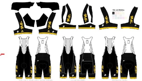 CHAMPION SYSTEM 破風電影產品-吊帶褲-加加大碼 / CHAMPION SYSTEM TO THE FARE BIB SHORT-XXL