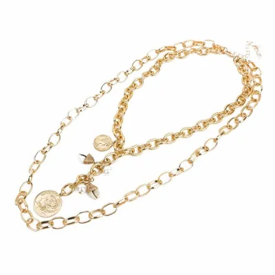 Round religious necklace