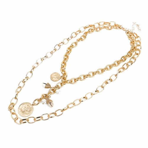 Round religious necklace