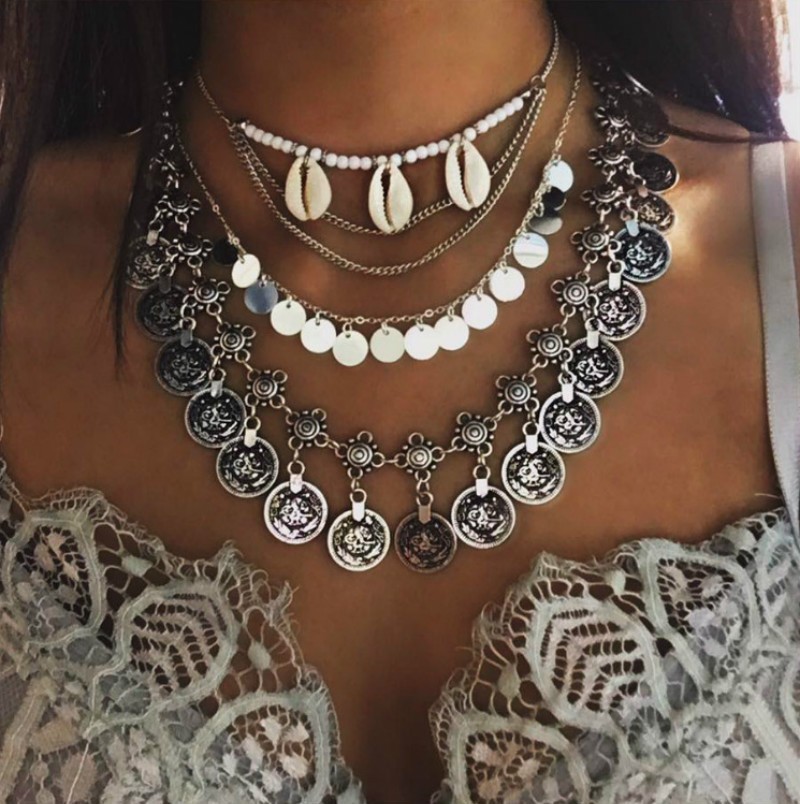 Bohemian necklace