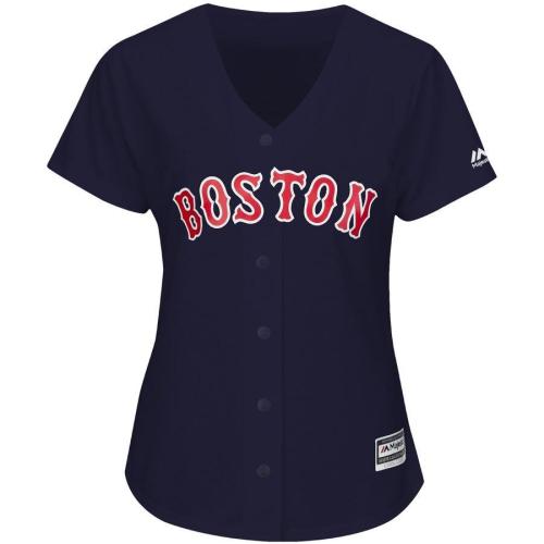 Women's Mookie Betts Boston Red Sox Majestic Cool Base Player Jersey Navy