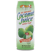 Natural Coconut Juice with Pulp 17.5-4
