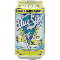 Blue Sky Lemon Seltzer