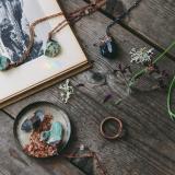 Emerald Crystal Necklace