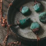 Emerald Crystal Necklace